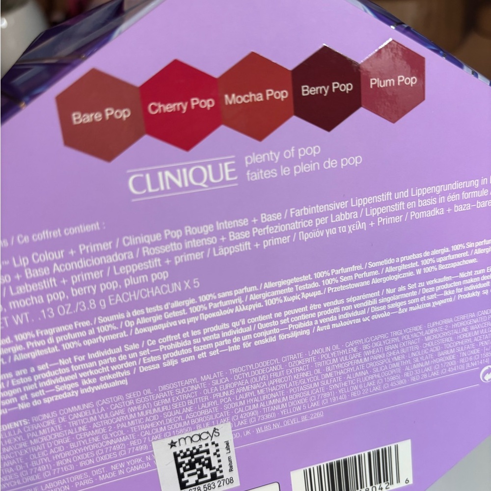 Clinique Lip Colour Set - Picture 2 of 4